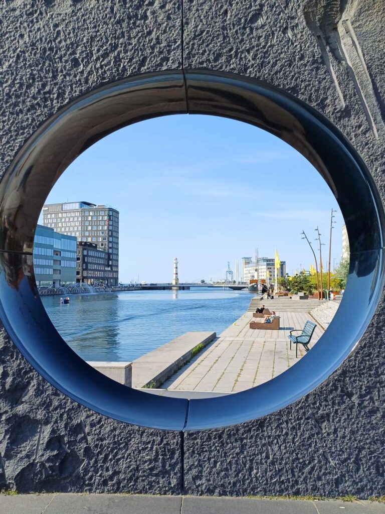 Malmö, Leuchtturm, Skeppsbron