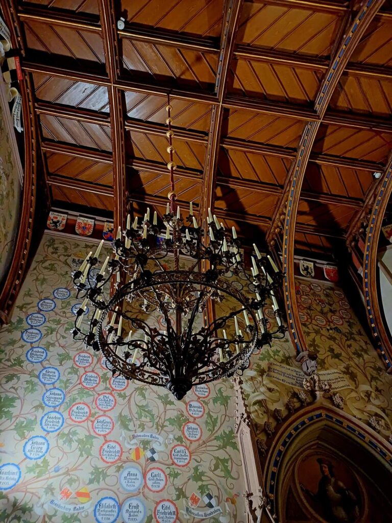 Kronleuchter, Stammbaum, Burg Hohenzollern