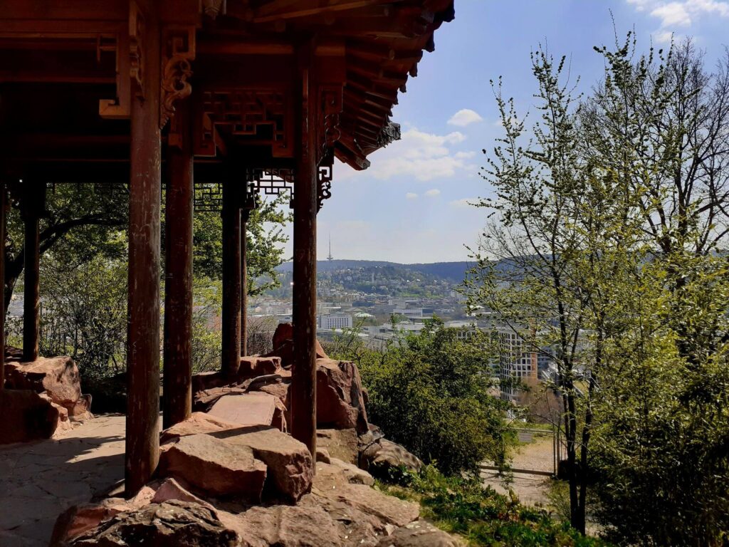 Chinesischer Garten, Birkenwaldstraße, Stuttgart