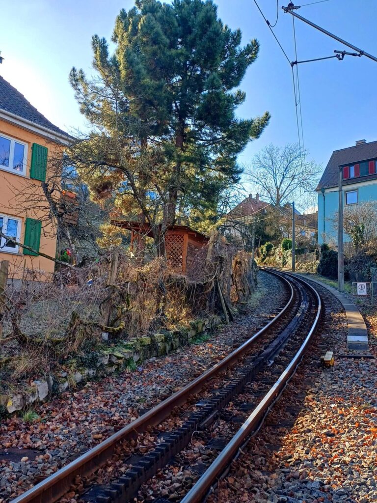 Stuttgart, Zahnradbahn, Pfaffenweg