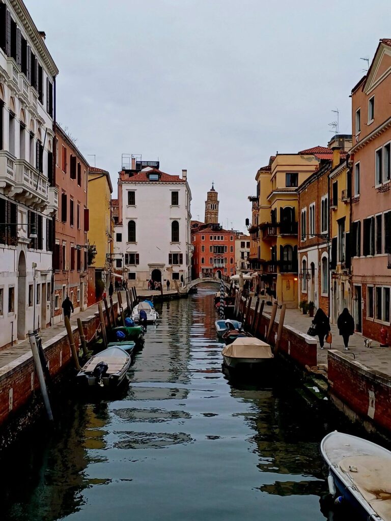 Kanal, Dorsoduro, Venedig
