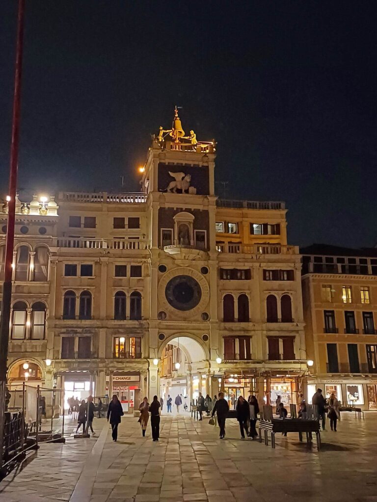 Uhrenturm, Piazza San Marco, Venedig