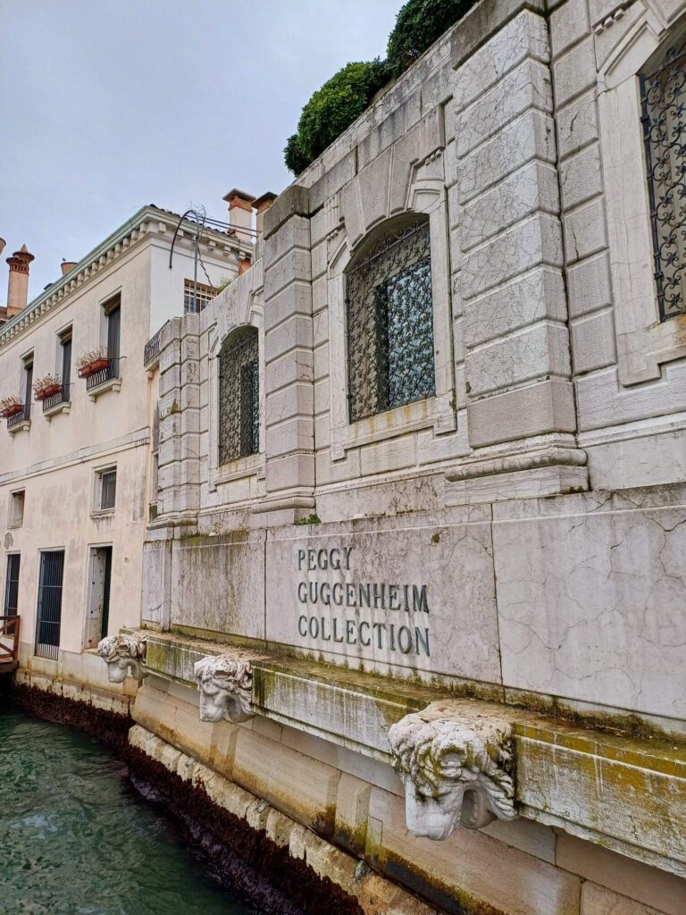 Collezione Peggy Guggenheim, Canal Grande, Venedig