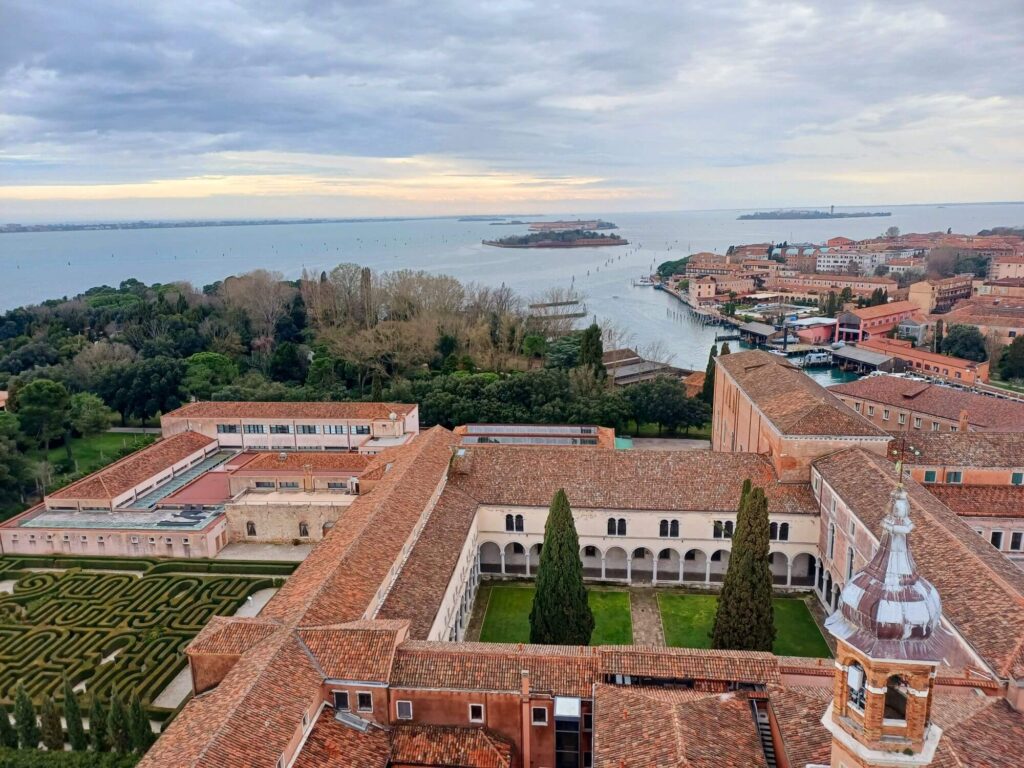 Kirche San Giorgio Maggiore, Kloster, Kreuzgang, Lagune, Venedig