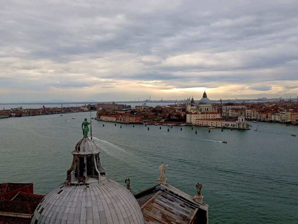 Kirche San Giorgio Maggiore, Giudecca-Kanal, Dorsoduro, Basilika Santa Maria della Salute, Venedig