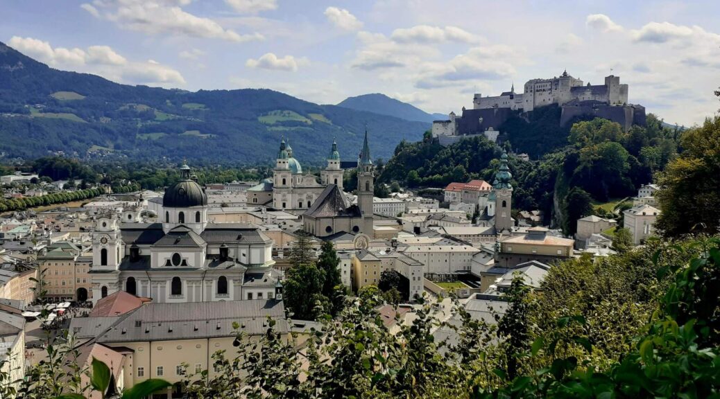 Salzburg, Mönchsberg, Aussicht, Festung, Dom