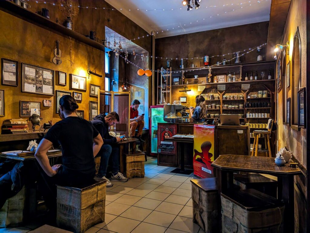 Krakau, Café