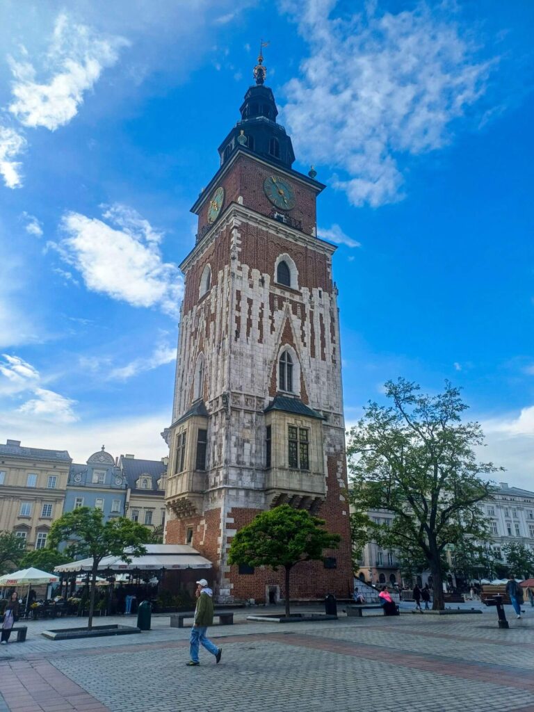 Krakau, Rynek Główny, Altes Rathaus, Turm