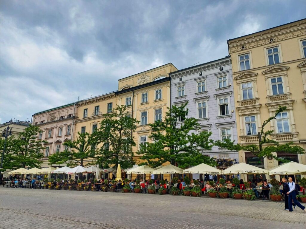 Krakau, Rynek Główny, Häuser