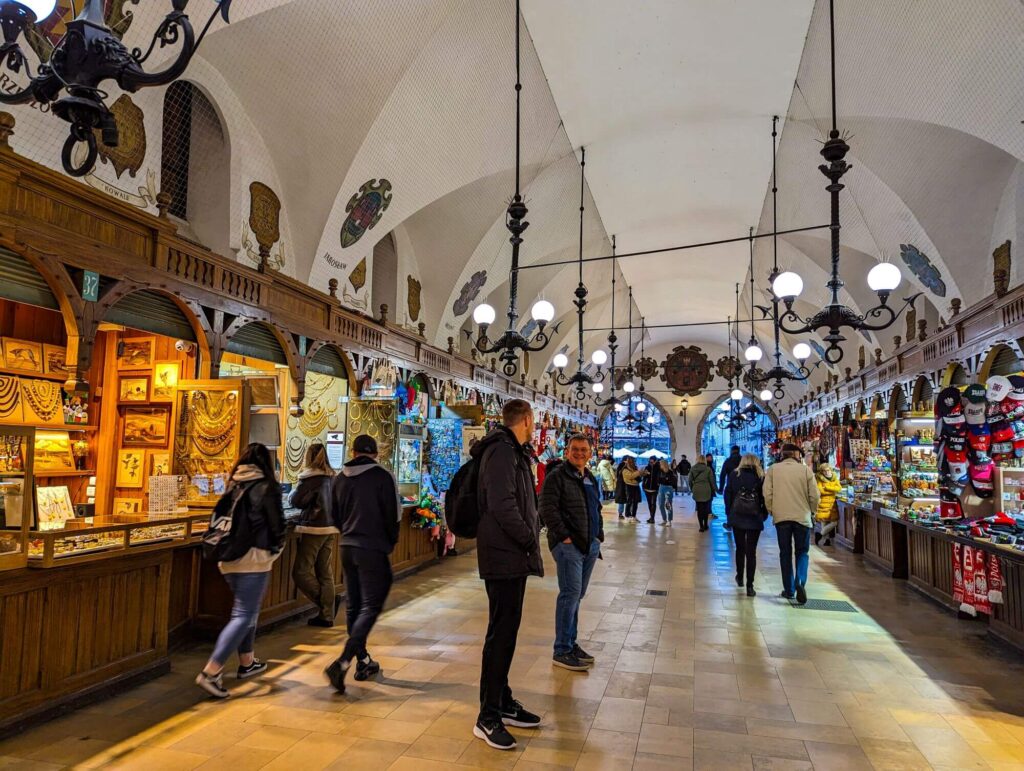 Krakau, Tuchhallen, Markthalle, Rynek Główny