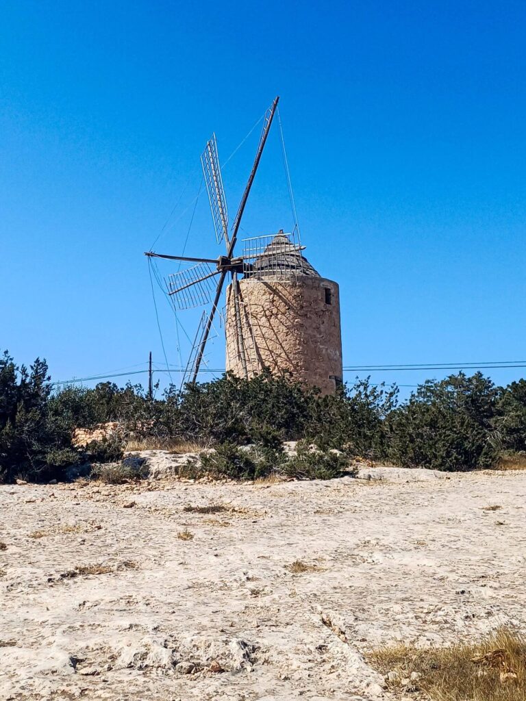 Formentera, Sant Francesc, Windmühle