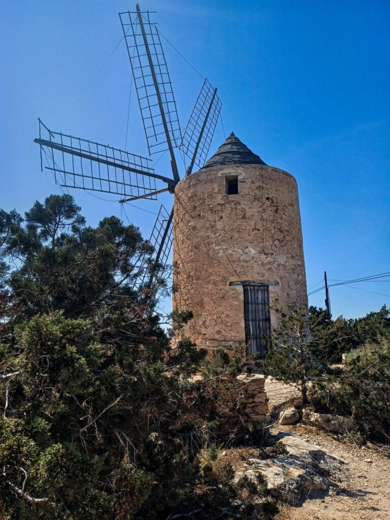 Formentera, Sant Francesc, Windmühle