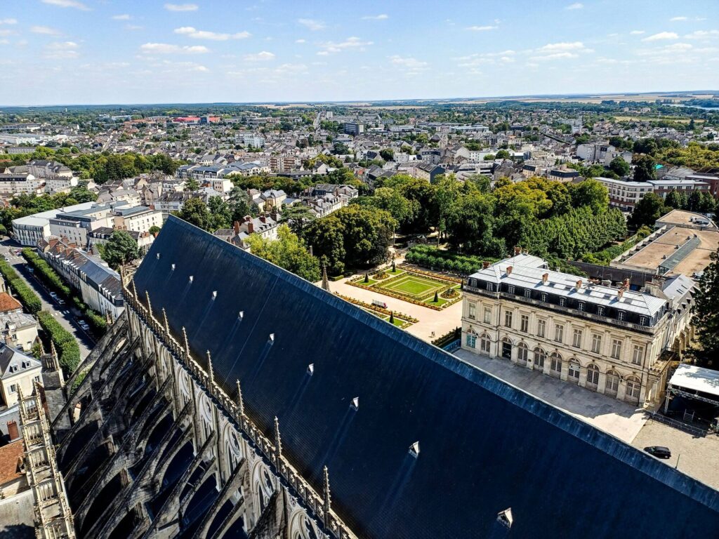 Bourges, Kathedrale, Aussicht