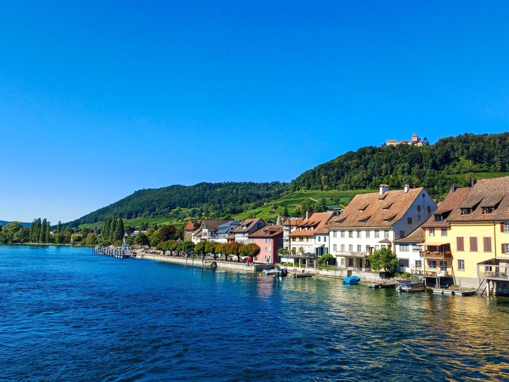 Stein am Rhein, Schiffländi, Hohenklingen