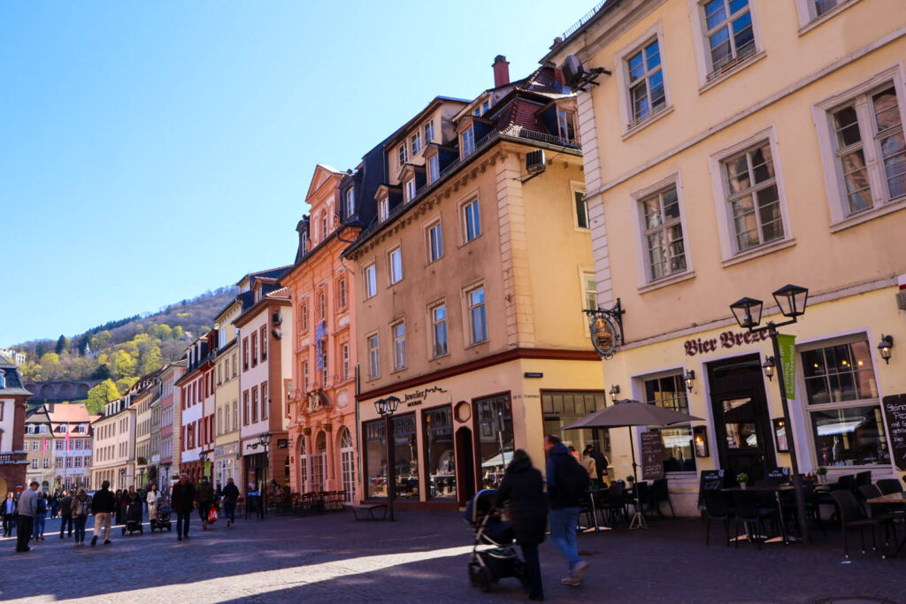 Heidelberg, Altstadt, Fußgängerzone