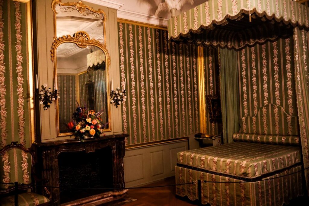Schwetzingen, Schloss, Bett