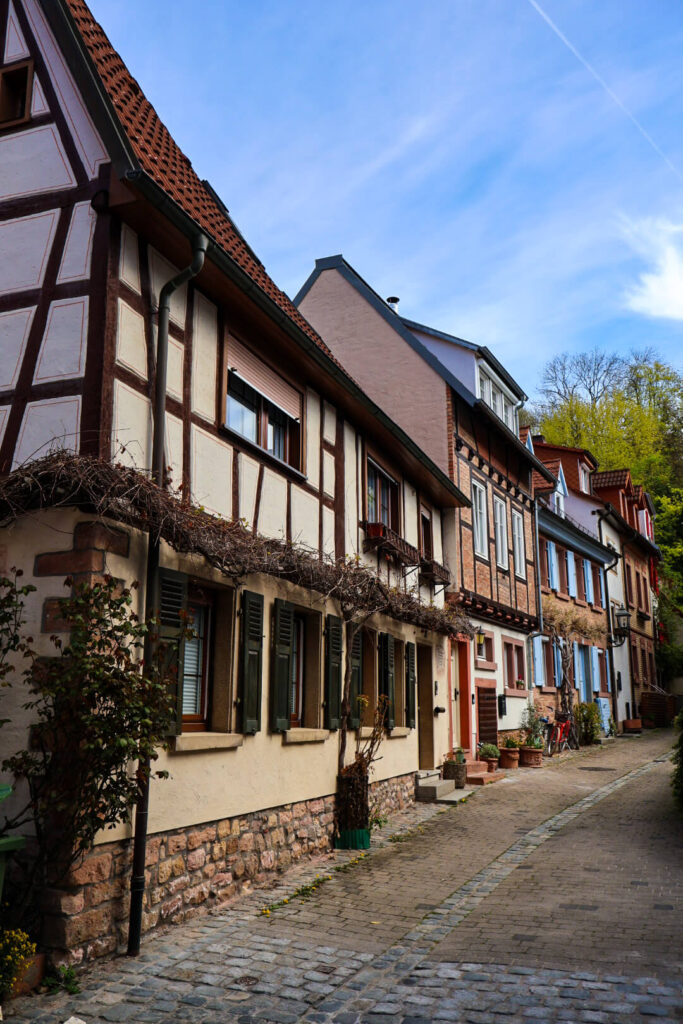 Weinheim, Altstadt, Gerberbachviertel