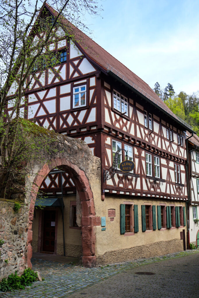 Weinheim, Altstadt, Gerberbachviertel