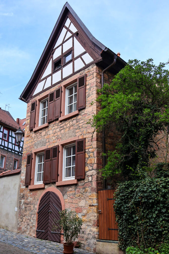 Weinheim, Altstadt, Gerberbachviertel