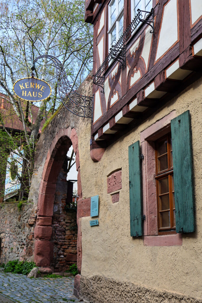 Weinheim, Altstadt, Gerberbachviertel