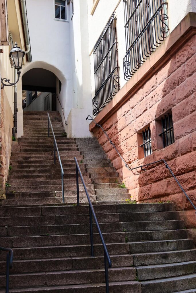 Weinheim, Altstadt, Gerberbachviertel