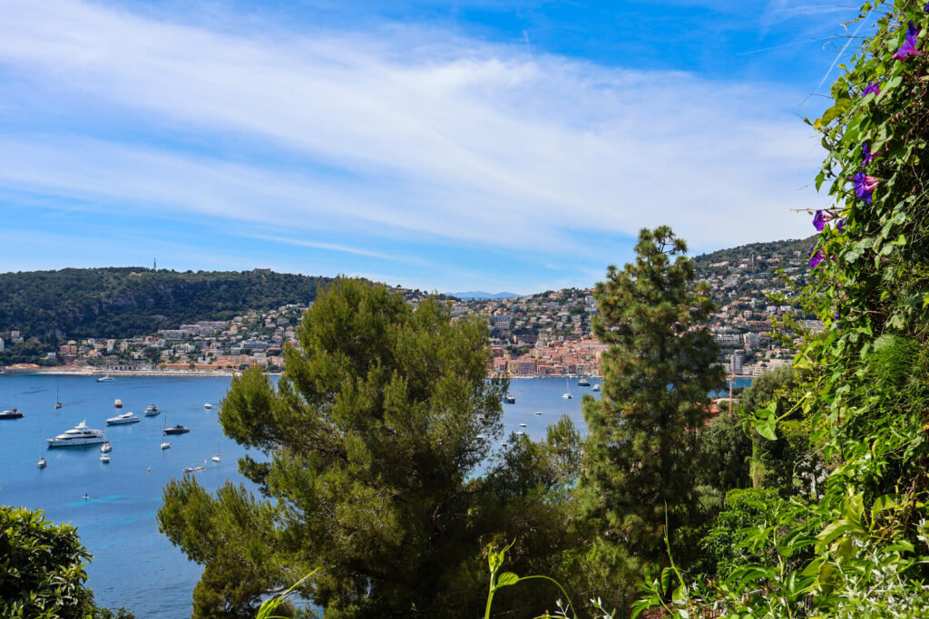Villa Ephrussi de Rothschild, Bucht von Villefranche