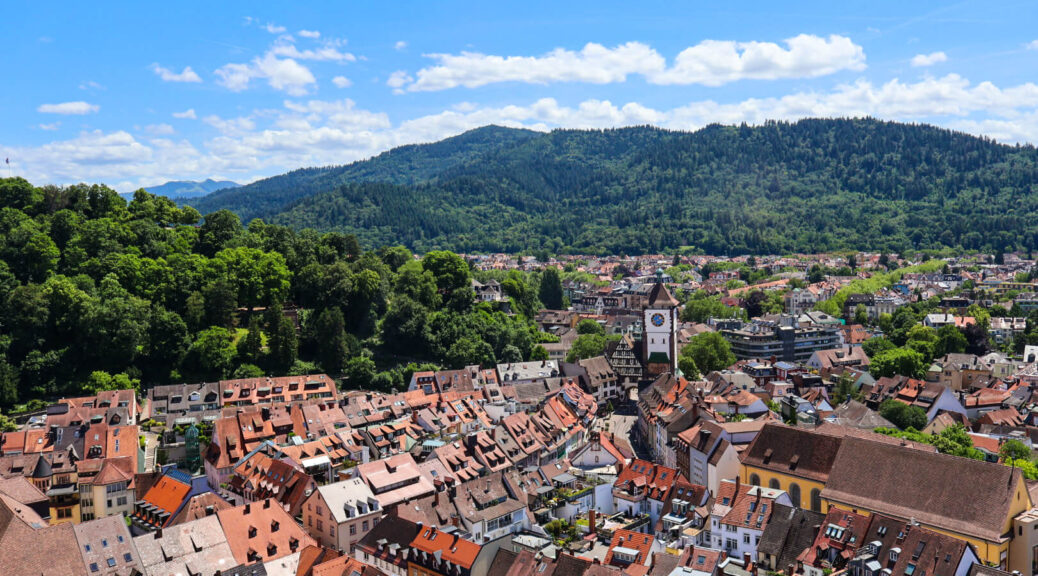Freiburg, Altstadt, Schwarzwald