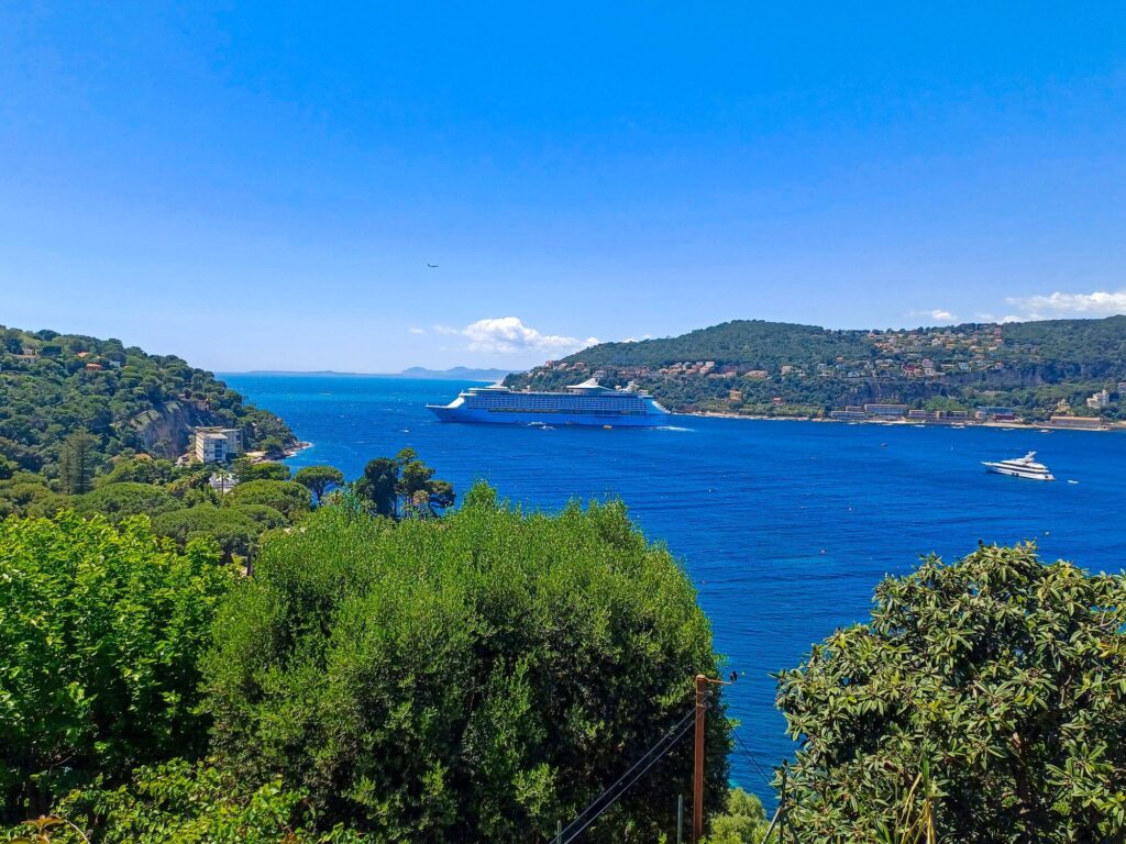 Villa Ephrussi de Rothschild, Bucht von Villefranche
