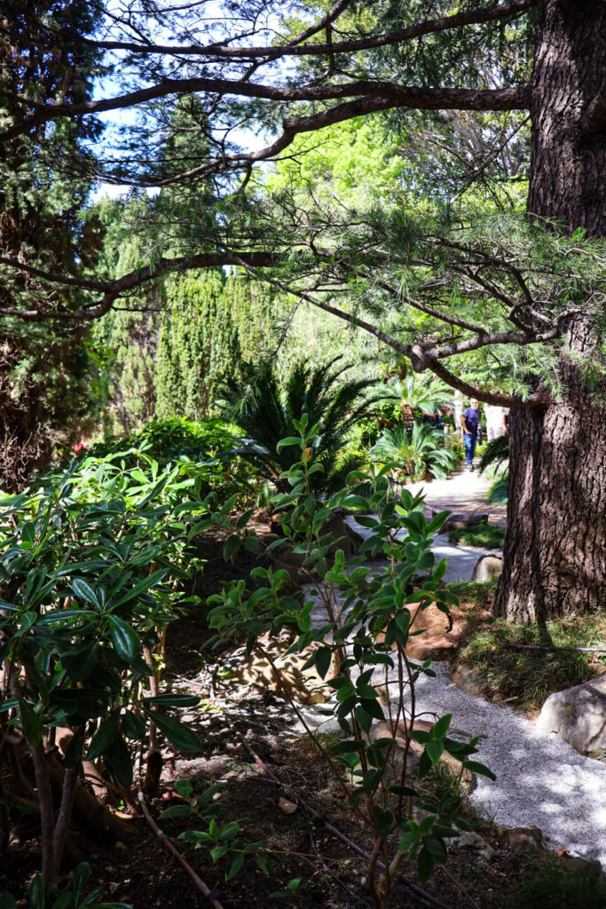Villa Ephrussi de Rothschild, Garten