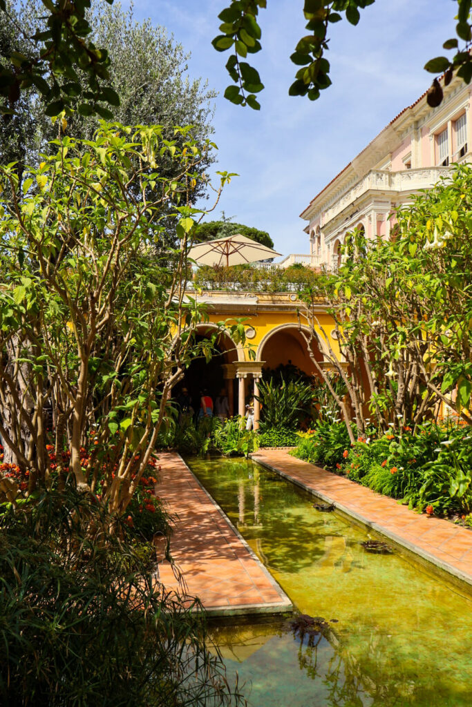 Villa Ephrussi de Rothschild, spanischer Garten