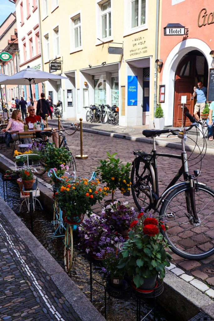Freiburg, Altstadt, Bächle
