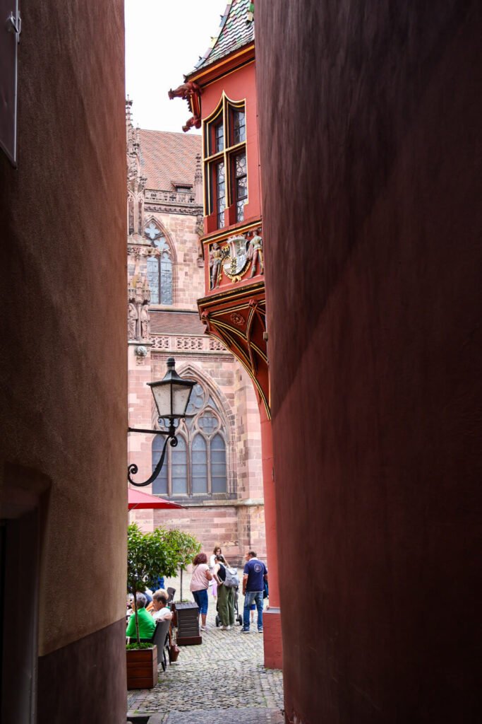 Freiburg, Altstadt, Gasse