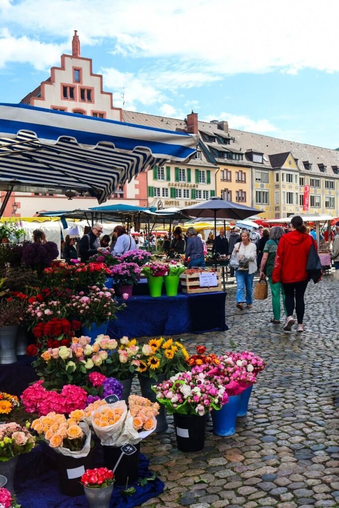 Freiburg, Altstadt, Markt