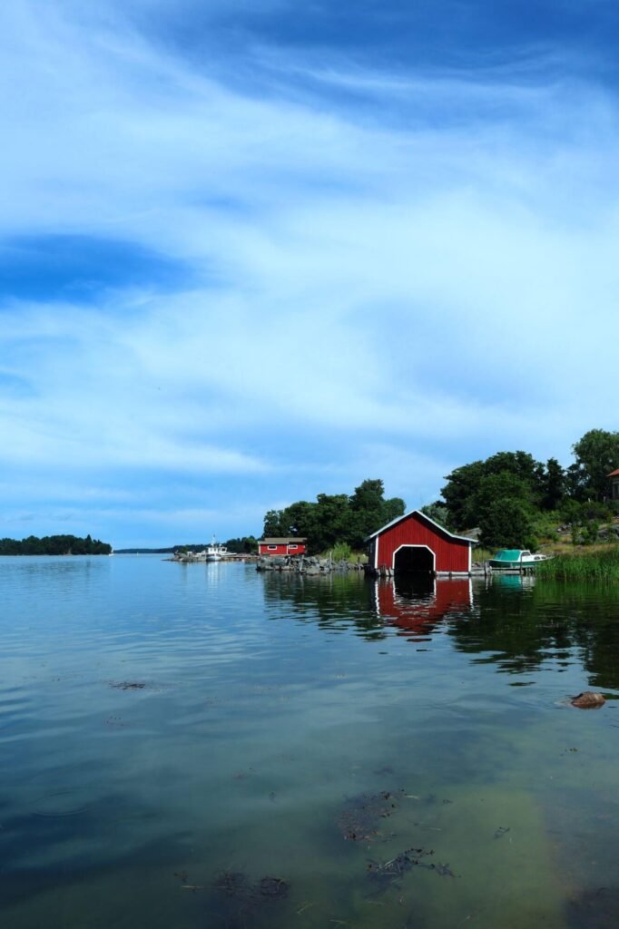 Åland, Föglö, Bootshaus