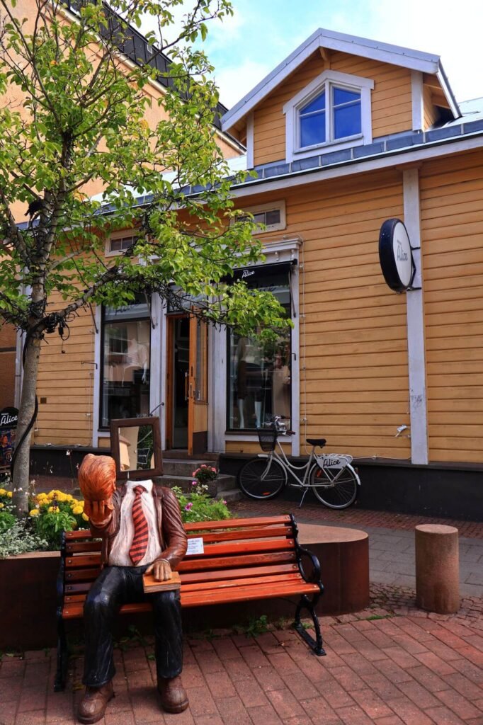 Åland, Mariehamn, Fußgängerzone