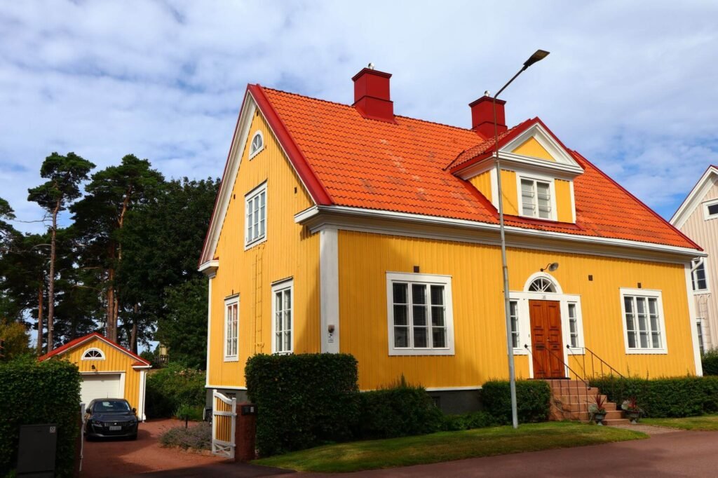Åland, Mariehamn, Kapitänshaus