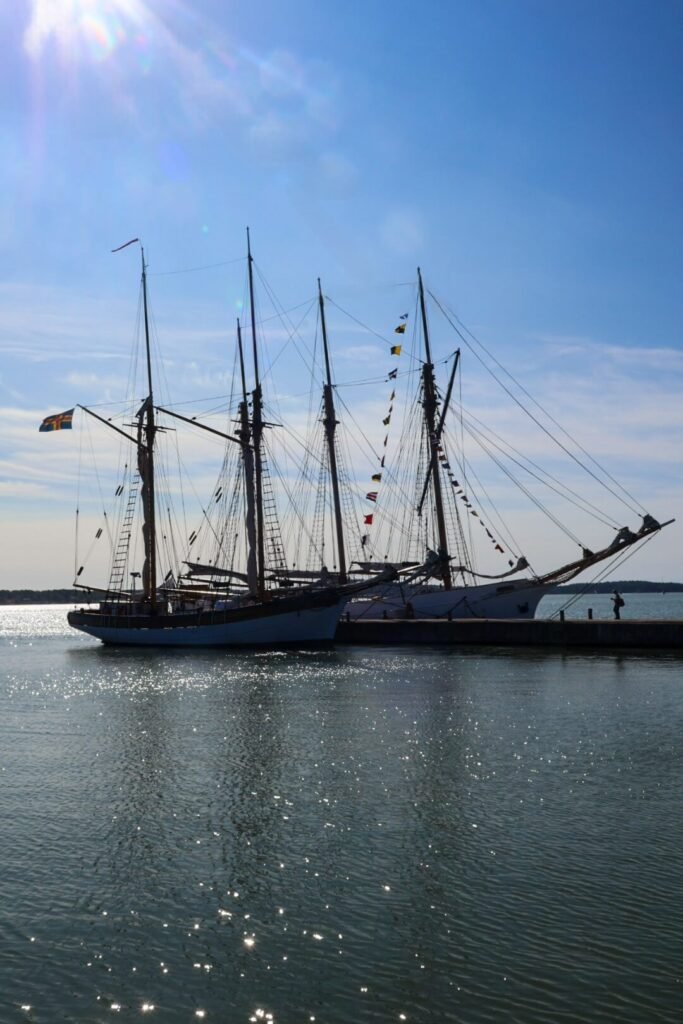 Åland, Mariehamn, Segelschiff
